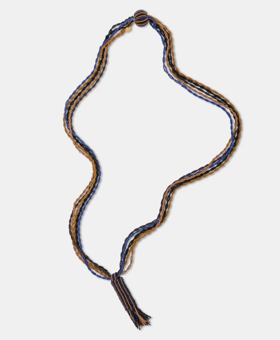 BIJOUX HIMONOAVEC PETITES PERLES OU PERLES - BLEU MARINE MULTICOLORE*Momoni Clearance
