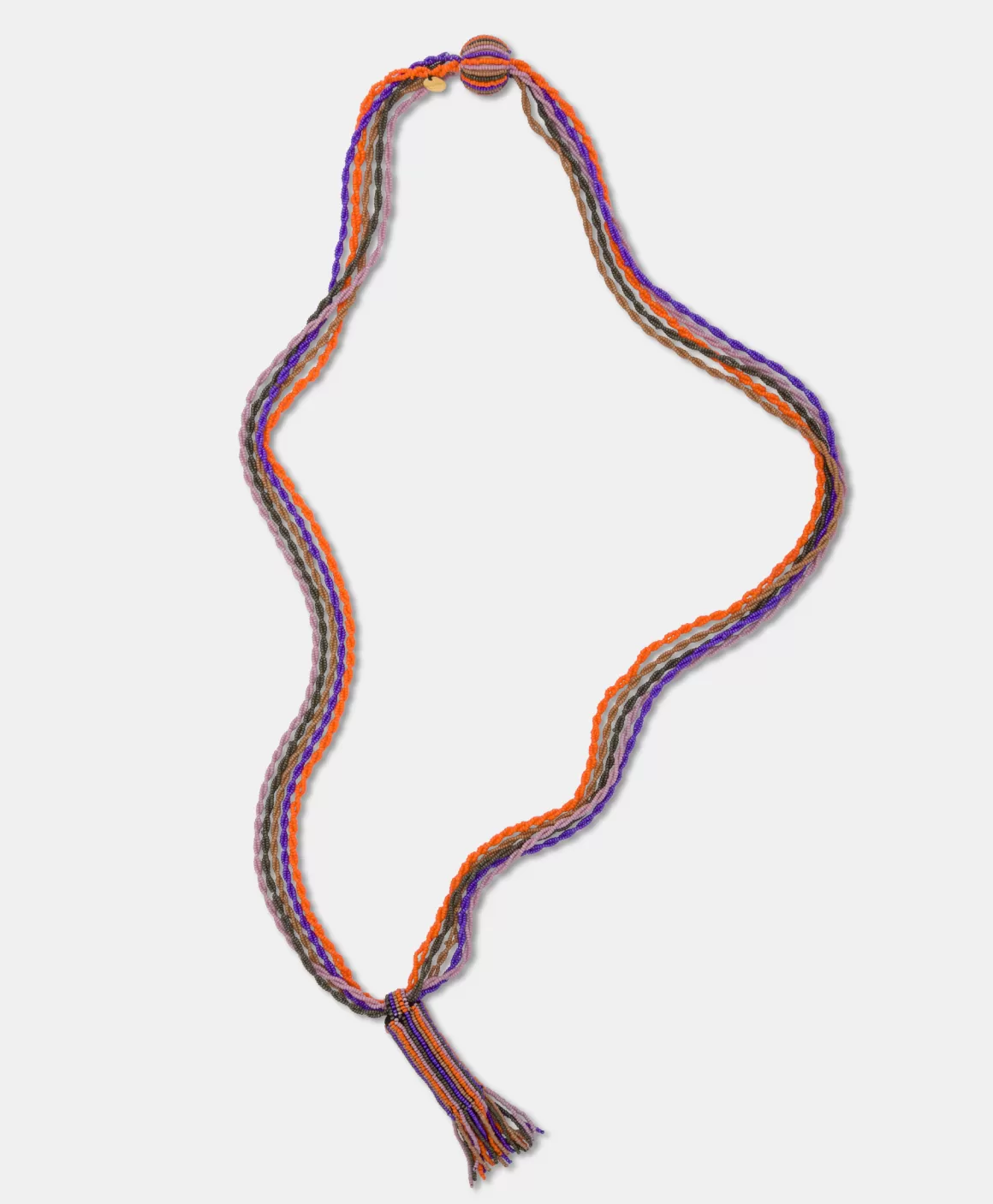 BIJOUX HIMONOAVEC PETITES PERLES OU PERLES - MULTICOLORE VIOLET*Momoni Cheap