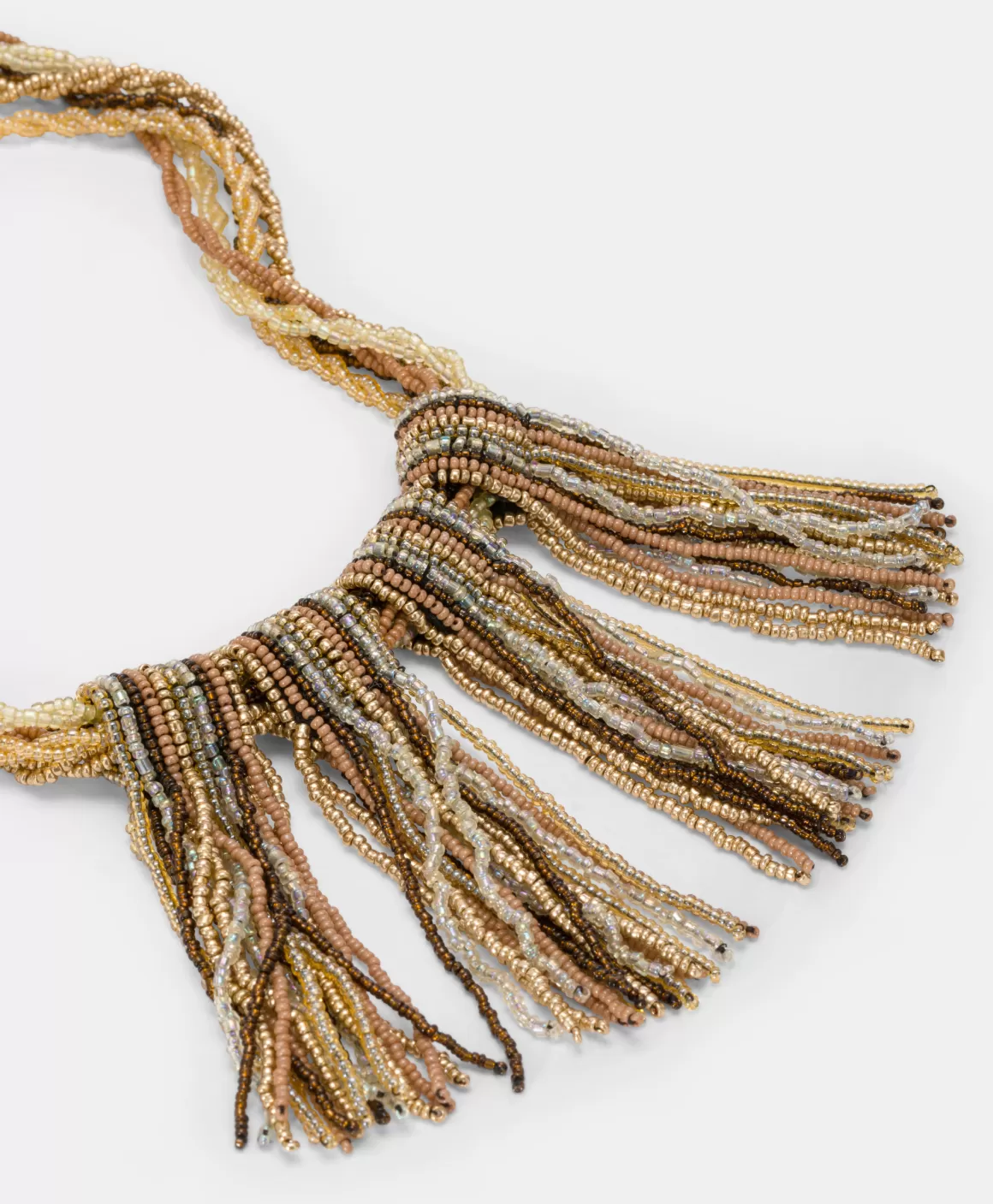 BIJOUX TAKUYA AVEC PETITES PERLES OU PERLES - OR MULTICOLORE*Momoni New