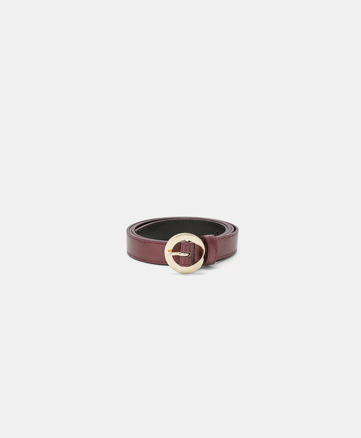 CEINTURE SOBA EN ÉCO-CUIR LAMINÉ - MOÛT DE RAISIN*Momoni Cheap