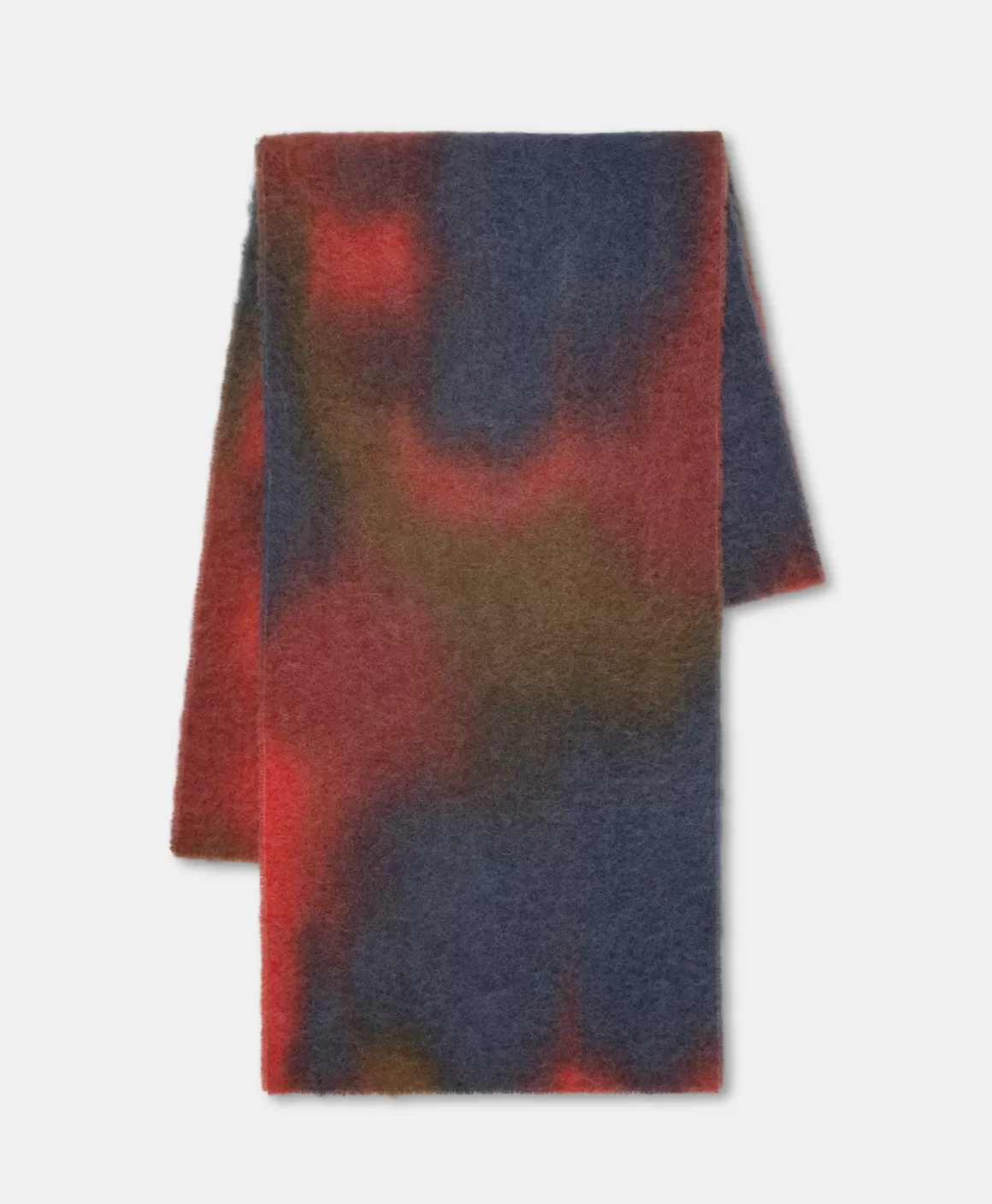 ÉCHARPE TEDORI PULVÉRISÉE ALPAGA LAINE - MULTICOLORE ORANGE*Momoni Shop