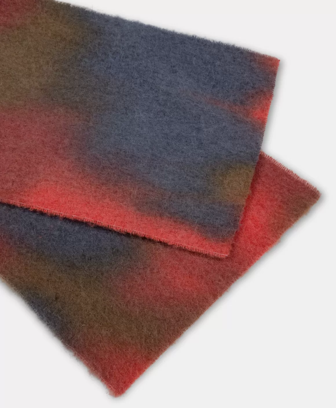 ÉCHARPE TEDORI PULVÉRISÉE ALPAGA LAINE - MULTICOLORE ORANGE*Momoni Shop
