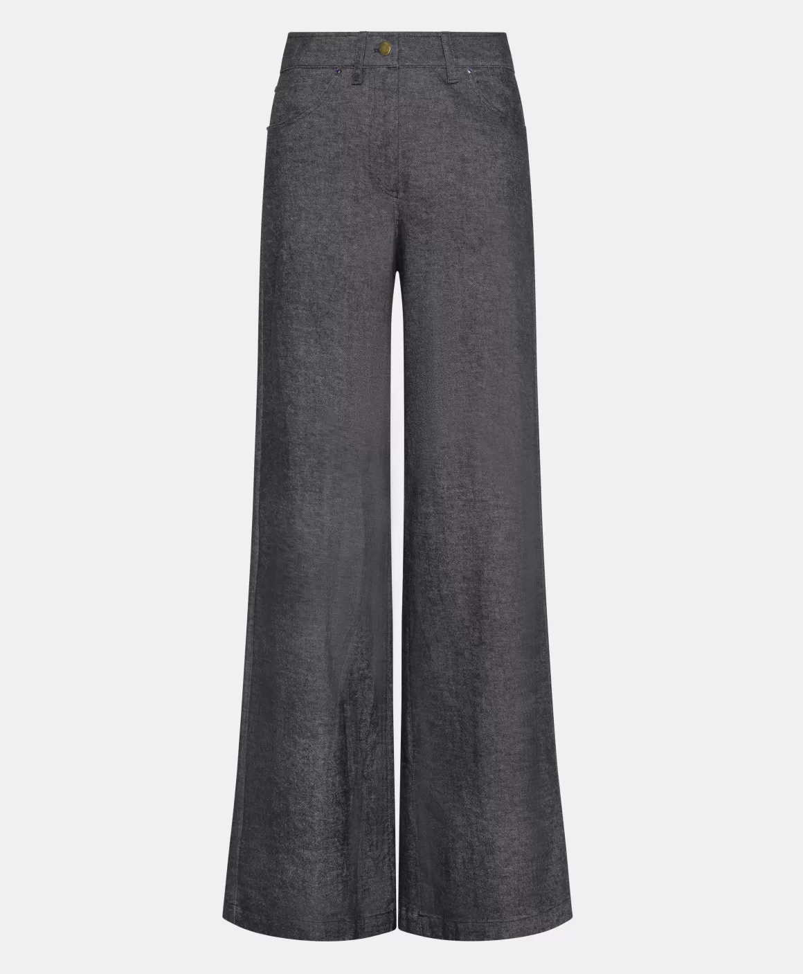 PANTALON GUSTAVE EN DENIM COTON LAINE STRETCH - BLEU JEAN*Momoni Cheap