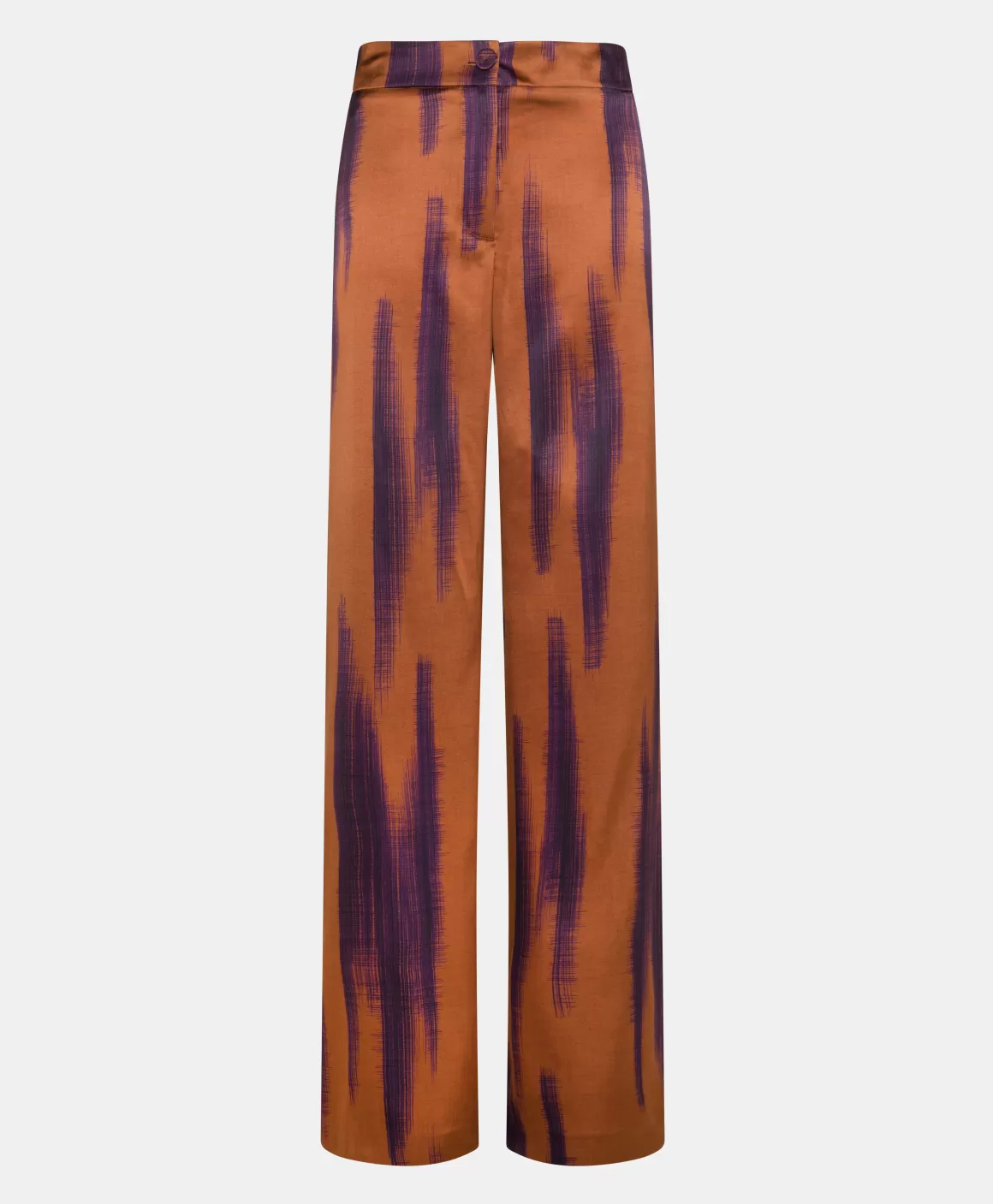 PANTALON MISAKI EN SATIN STRETCH IMPRIMÉ - *Momoni Flash Sale