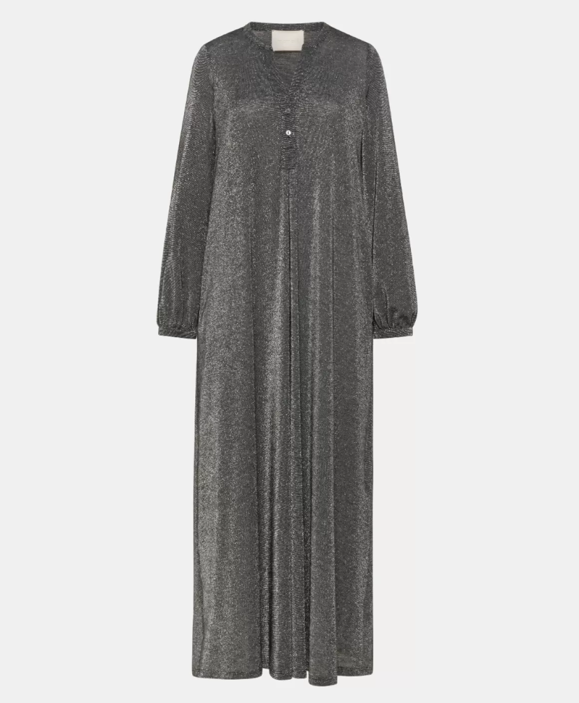 ROBE AMEDE EN JERSEY LUREX - GRIS FONCÉ*Momoni Clearance