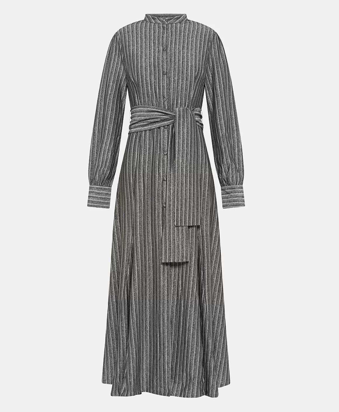 ROBE CONSTANT EN JERSEY LUREX - GRIS MULTICOLORE*Momoni Discount
