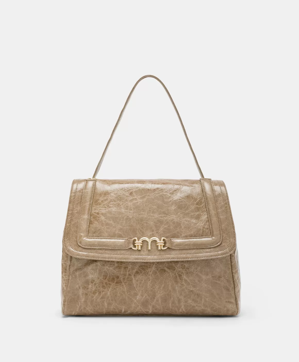 SAC FLORE EN CUIR NAPLAK - *Momoni Hot