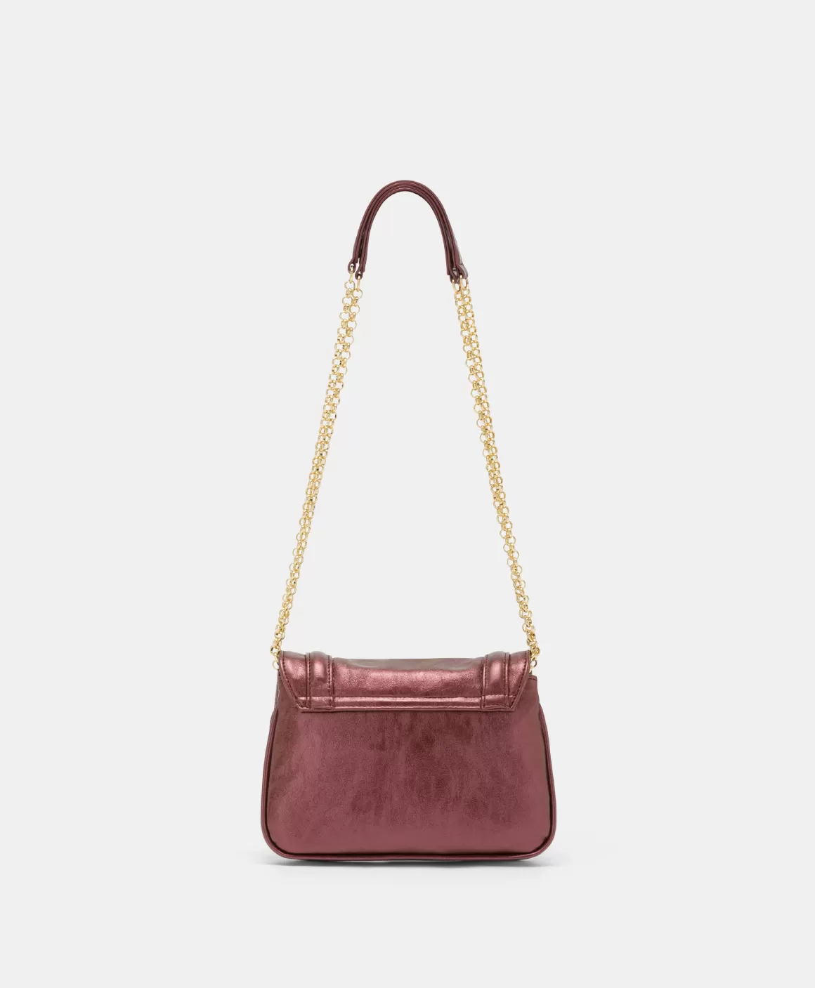 SAC MIMI' FLORE EN ÉCO-CUIR LAMINÉ - MOÛT DE RAISIN*Momoni Cheap