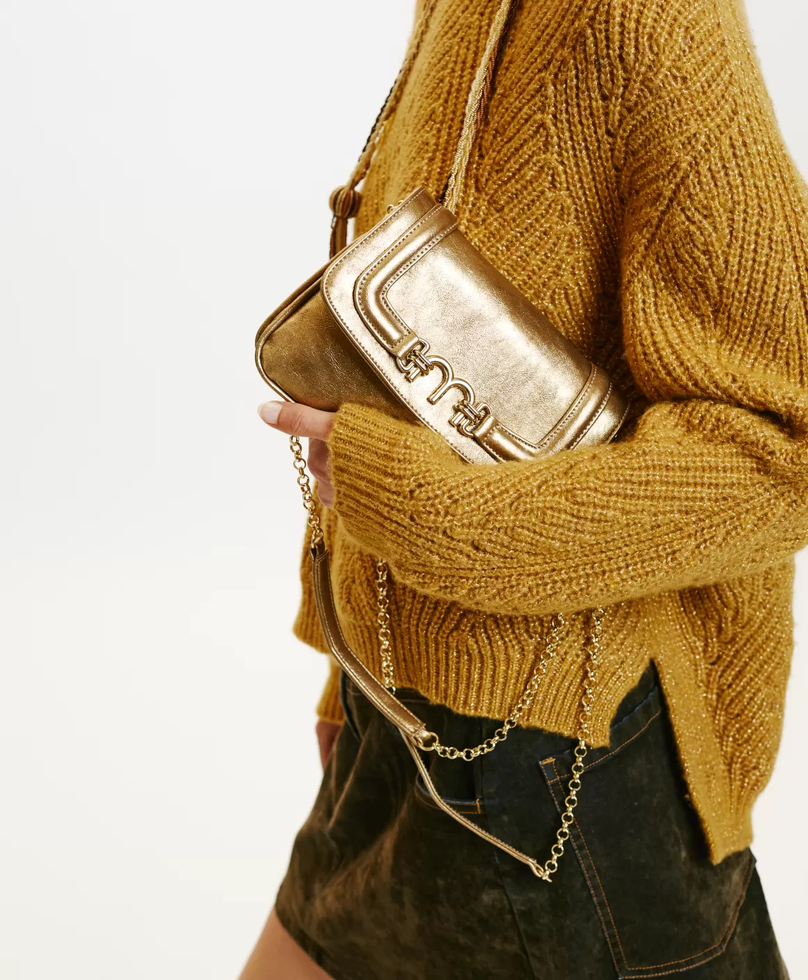 SAC MIMI' FLE EN ÉCO-CUIR LAMINÉ - *Momoni Best