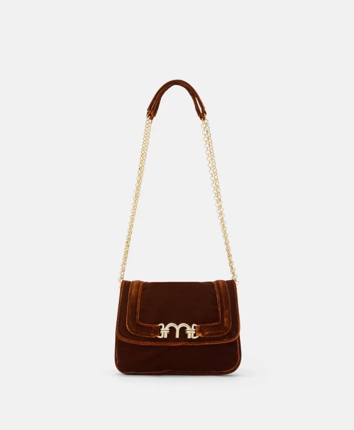 SAC MIMI' FLORE EN VELOURS LISSE - *Momoni Best Sale