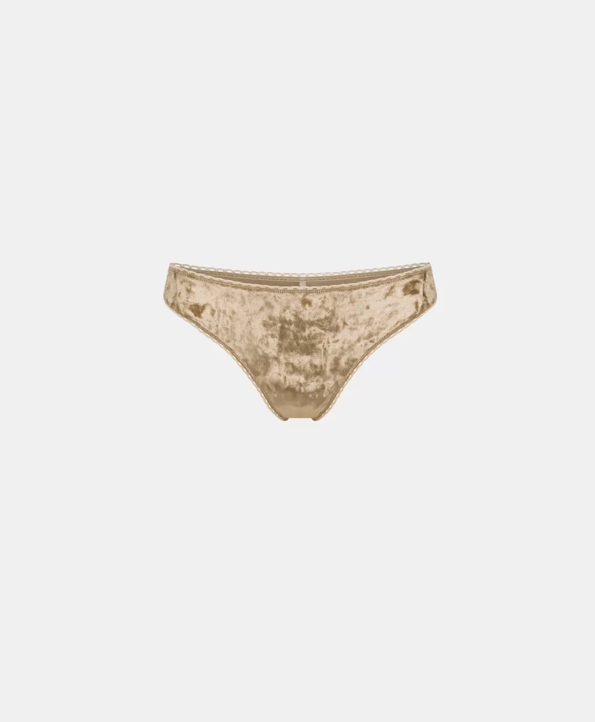 SLIP ARCA EN VELOURS STRETCH - *Momoni Sale