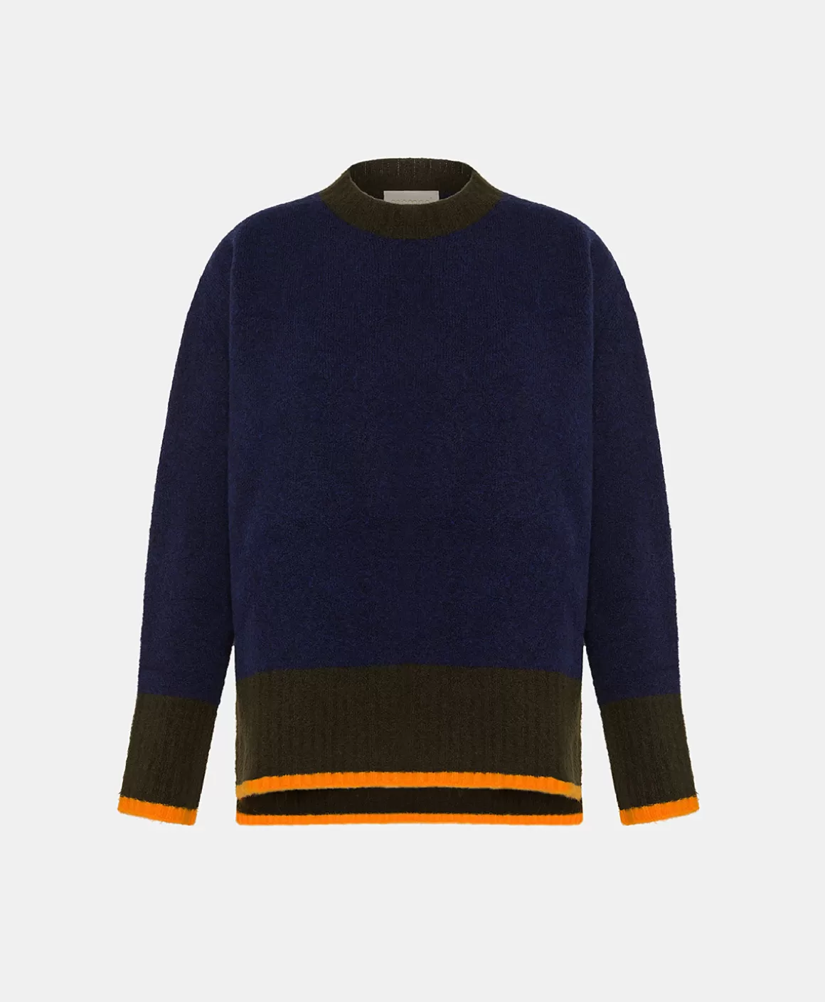 TRICOT INU EFFET JERSEY COLOR BLOCK - *Momoni Online