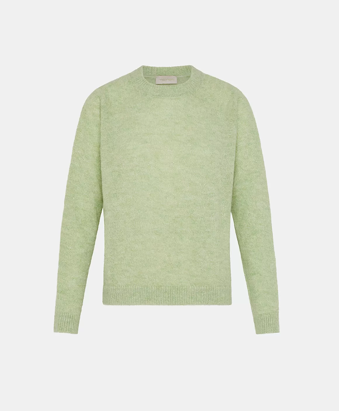 TRICOT KYO EN MOHAIR MÉLANGE LUREX - VERT ACIDE*Momoni Store