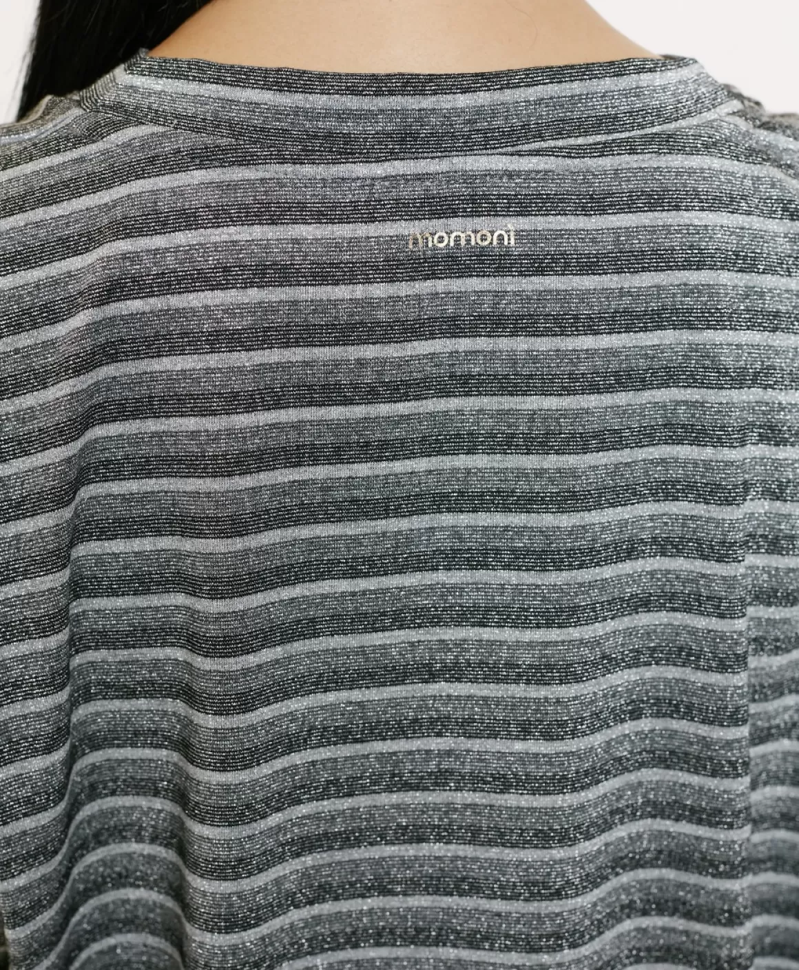 TSHIRT ENNA EN JERSEY LUREX - GRIS MULTICOLORE*Momoni New