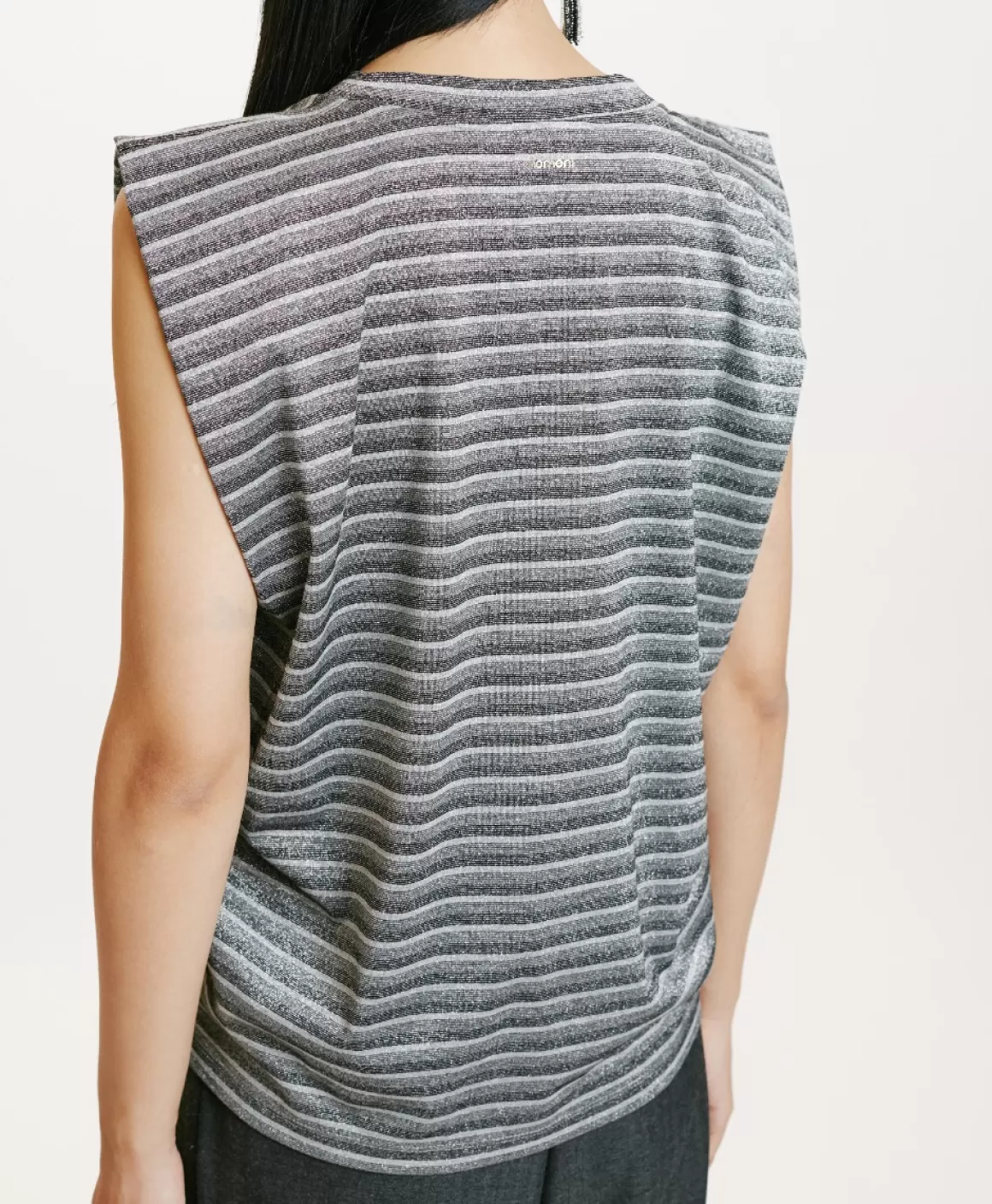 TSHIRT ENNA EN JERSEY LUREX - GRIS MULTICOLORE*Momoni New