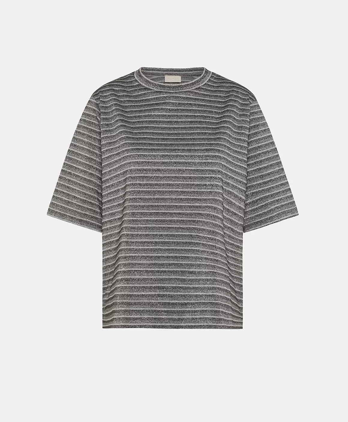 TSHIRT IORA EN JERSEY LUREX - GRIS MULTICOLORE*Momoni Fashion