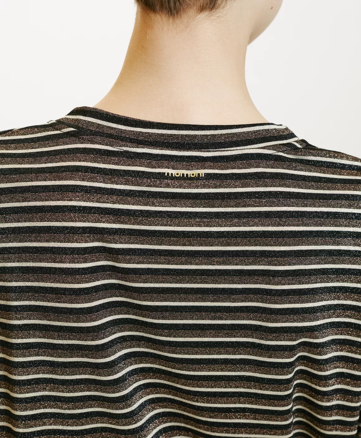 TSHIRT IORA EN JERSEY LUREX - MULTICOLORE CUIVRE*Momoni Outlet