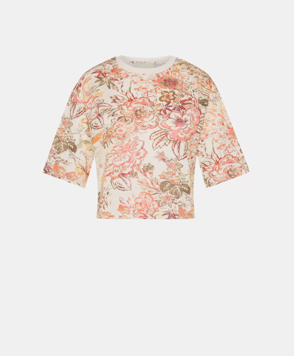 T-SHIRT MARU EN JERSEY IMPRIMÉ ALLOVER - MULTICOLORE ROSE*Momoni Hot